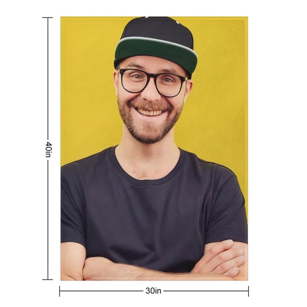 Mark Forster Style Throw Blanket Bed Fashionable Multi-Purpose Weighted bed plaid Blankets