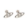 Vivienne WeStwood Women S Nano Solitaire earringS Silver 62010037 02p116