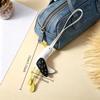 Bag Charms PU Leather Seagull Pendant Patchwork Decoration Seagull Keychain Cute Bag Hanging Backpack