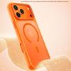 For iPhone 17 Pro Magnetic Case Skin-Feel Rubberized PC + TPU Phone Cover Compatible with MagSafe