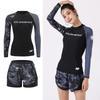 Unisex Sun Protection Quick-Dry Two-Piece Wetsuit for Snorkeling & Surfing