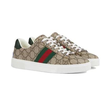 Ace 'GG Crystal Canvas - Beige' Donna Marrone Taglia 760774 FACMZ 9746