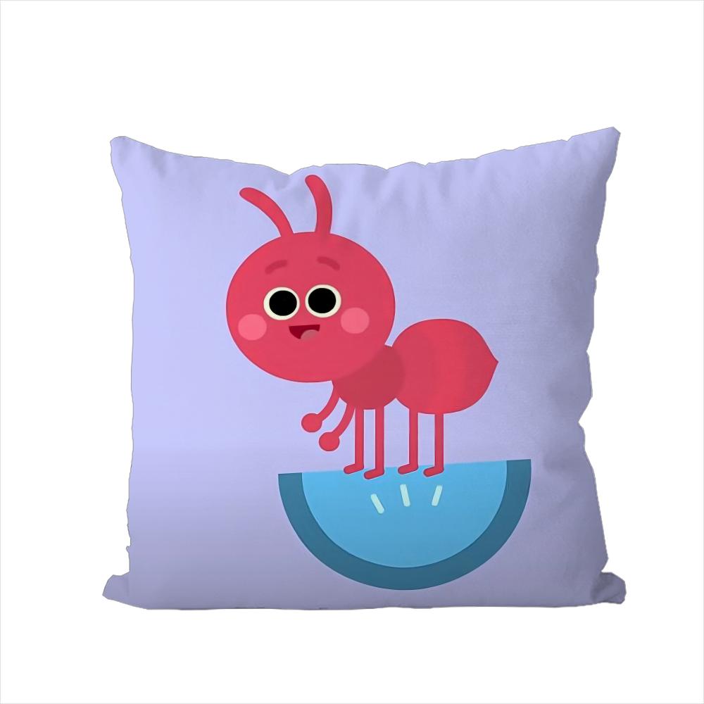 THE Bumble Nums Humble Pillow Case For Car Sofa Decorative Home Doublesided Print Plush Square Throw Pillow Cushion Cover