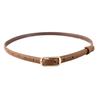 Women Belt Imitation Leather Adjustable Thin Waistband Solid Color Dresses Shirts Tops Waist Belt Versatile Fashion Accessory