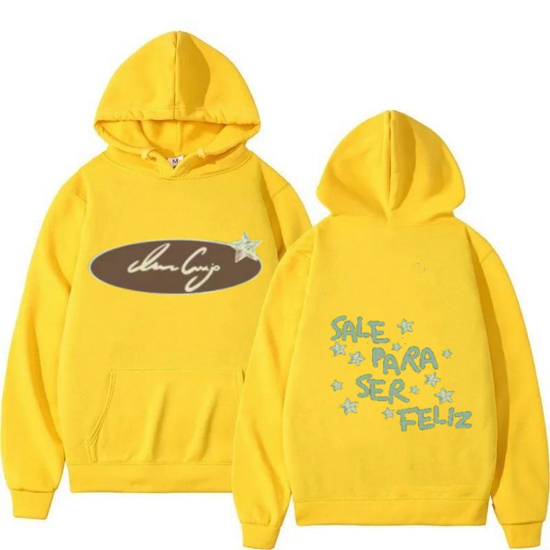 2025 American-Style Star Print Hooded Sweatshirt - Casual, Loose Fit for Autumn and Winter