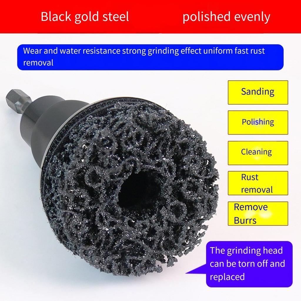 Wheel Hub Resurfacing 1/2 Inch Hex Drive Automotive Repair Tool Simple to Operate for Brake Surface & Stud Cleaning