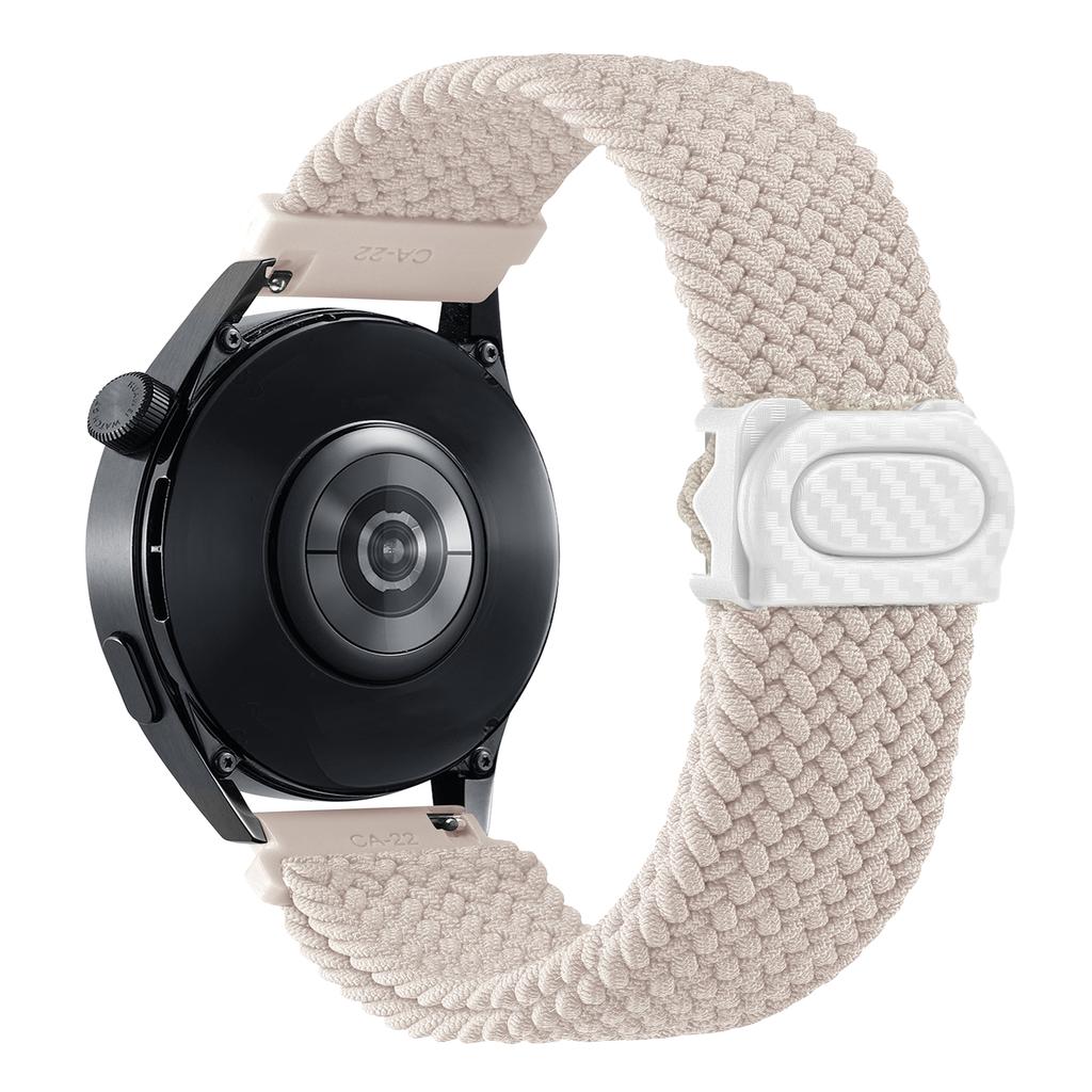Strap For Samsung Galaxy Watch 7 6 4 classic/5 pro/active 2/s3/46 braided solo loop bracelet Huawei watch GT2 3 4 20mm/22mm Band