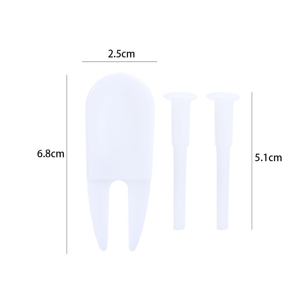 White Durable Horn Balls Fitness Balls Yoga Ball Air Stopper AIr Puller Air Plug Valve Plugs