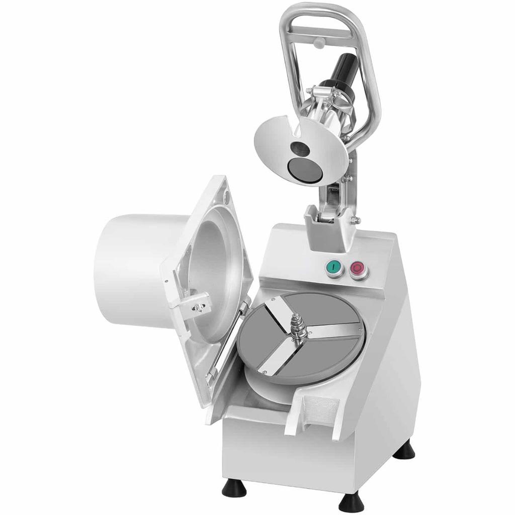 Affettatrice elettrica per verdura e frutta, diametro 205 mm, 5 dischi, 750 W