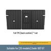 Eco-Friendly TPE Floor, Trunk, and Seat Back Mats for 2024-2025 Zeekr 007 GT