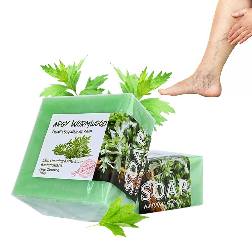Varicose Veins Soap Wormwood Soap Promote Blood Circulation Health Care