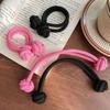 High Ponytail Hair Band Elastic Rubber Chinese Knot Hair Rope Scrunchies Hair Tie Simple Knotted Head Rope For Women Decor Gift