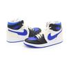 FB9891-041 Nike Air Jordan 1 High MM Black White Sail Game Royal (Women's)