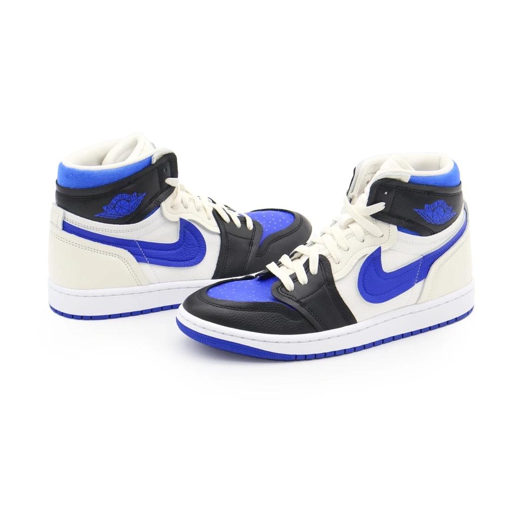 FB9891-041 Nike Air Jordan 1 High MM Black White Sail Game Royal (Women's)