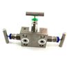 Three-Valve Manifold with EJA 3051 Differential Pressure Transmitter, SF-2B Integrated, Stainless Steel 304