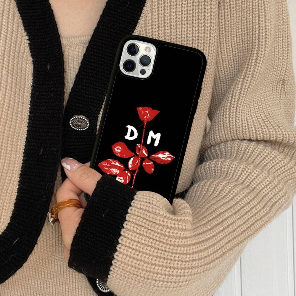 Custodia per Telefono Rock D-Depeche Cool Mode Per IPhone 16 Pro Max 15 14 Plus 14 13 12 11 17 Cover Posteriore in PC+TPU