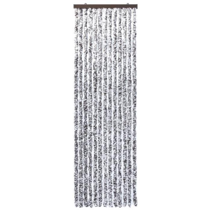 Moustiquaire - vidaXL - Marron et beige - 120x220 cm - Chenille 100% - Réglable et léger