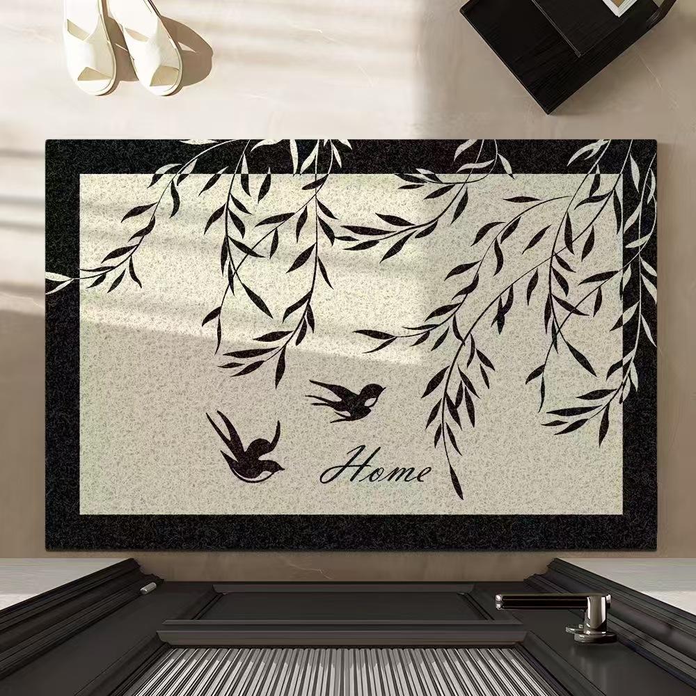 

Входной коврик в американском стиле в стиле ретро, нескользящий коврик для ног у входа в фойе, настраиваемый ковер 40*60cm