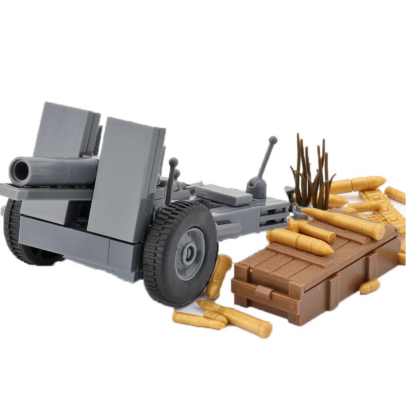 MOC Military Building Block Set Weapons War Army Accessories Soviet Army Characters Cannon Carts Launchers Tents Block Bricks Gift Presents Toy