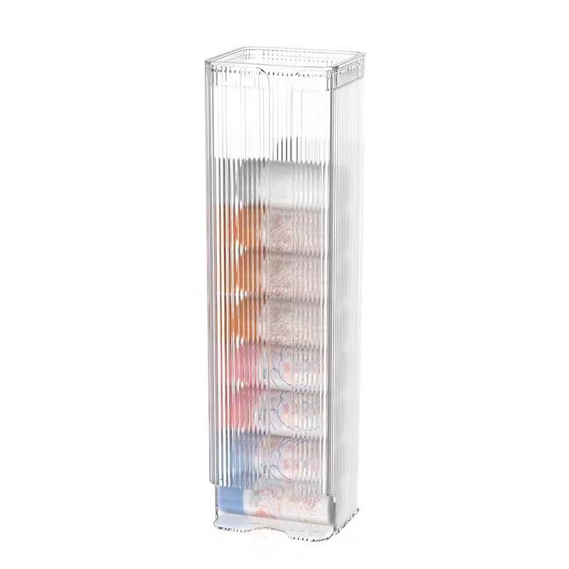 Underwear Storage Storage with Cover Punch Free Wall Storage Box Socks Collector
