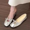 New Flat-soled Women's Shoes Spring Soft-soled Versatile with Skirt Single Shoes