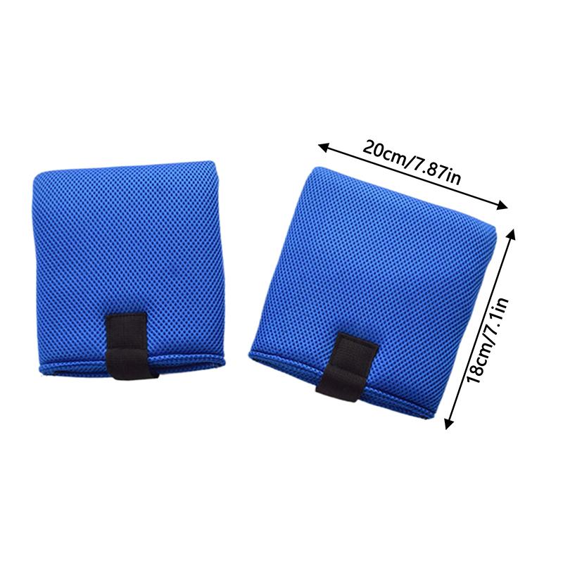 Rollstuhl Fußstützenpolster Fußplatten-Schutzpolster Beinauflagenkissen Fußschutzpolster zur Vermeidung von Fußkratzern