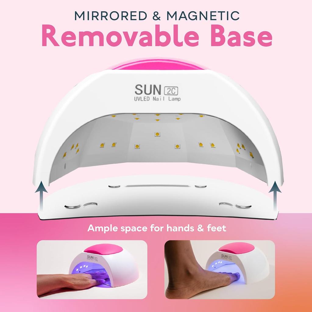 48W UV Nail Lamp Gel Polish Dryer Pedicure Light Manicure Lamp Nail Art Gel Dryer Machine Nail LED Lamp Nail Supplies Equipment