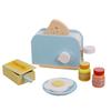 Wooden Kitchen Pretend Play Toy Simulation Wooden Toaster Machine Baby Early Learning Educational Toys