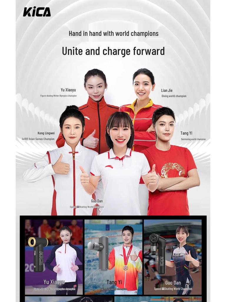 Kica Turbo Handheld Mini Fan: Portable Outdoor Jet Fan & USB Charging Hair Dryer