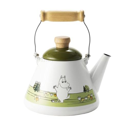 Fuji Horo Moomin Olive Kettle, 1.5L, Induction Compatible, MTG-1.5K