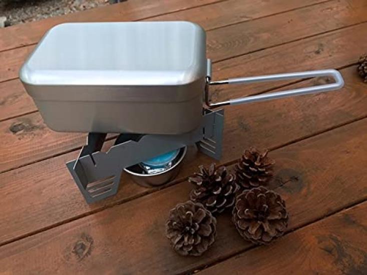 Daiichi Aluminum Aluminum Hoshimaru Messtin Rice Cooker Outdoor Home Cooking Disaster Prevention Mountaineering Cookware 154 X 96 X Height 67mm Full