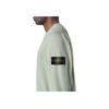STONE ISLAND Moletom com Gola Redonda e Manga Longa com Patch de Logo Masculino sweatshirt Verde K1S1561000-44S0051-V0055