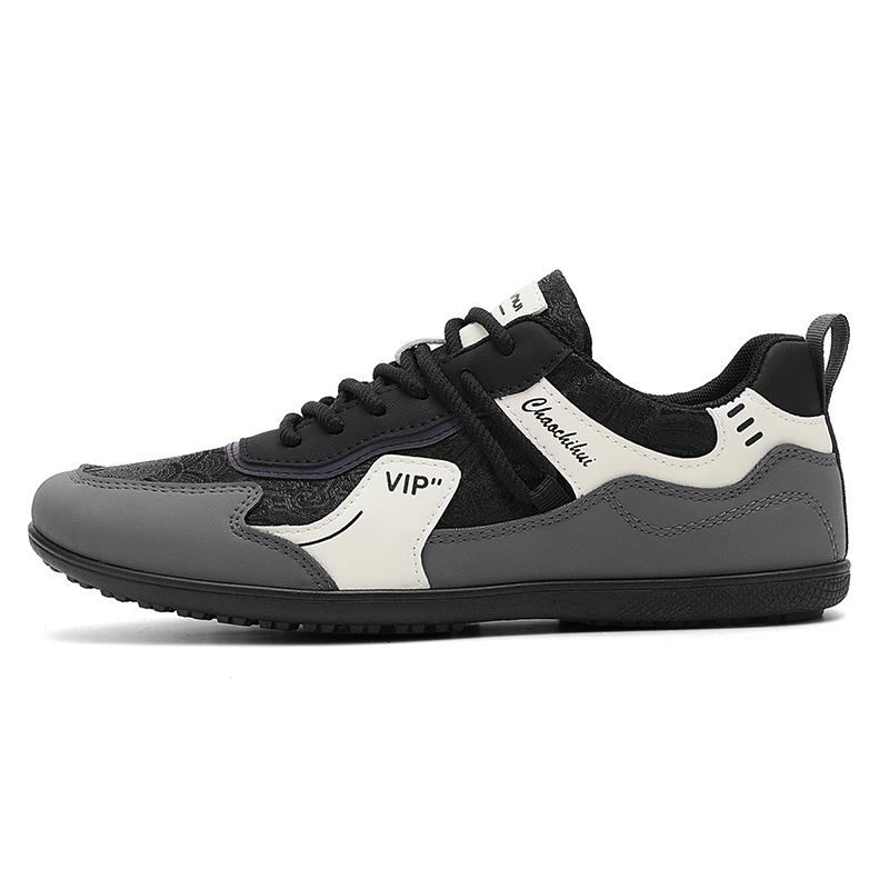 Fashion Men's Sneakers Summer New Outdoor Recreational Driving Shoes Lace-up Classic Mesh Shoes Men's Breathable Low-top Board Shoes