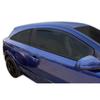 Air Deflectors - SCOUTT - Opel Astra H 3D - Smoked - Reinforced Acrylic - Easy Installation