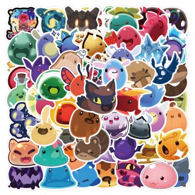 10/50pcs Cute Slime Rancher Stickers Gaffiti Stickers for DIY Luggage Laptop Skateboard Bicycle Stickers
