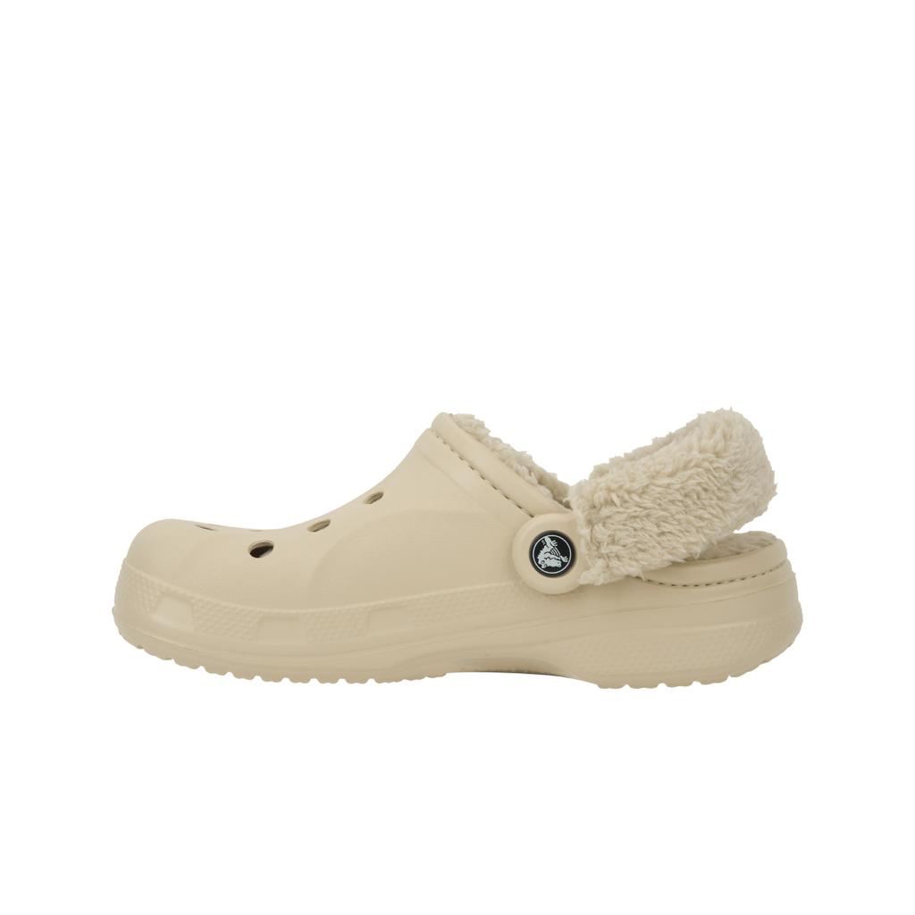 Crocs Baya gefütterte Fuzzy-Riemen Clogs Unisex Clogs Weiß 206633-11S
