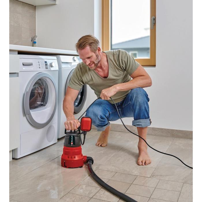 Einhell Pompe D'évacuation Pour Eaux Chargées GC-DP 7035 LL (700 W, Débit De 16 000 L/h, 0,8 Bar)
