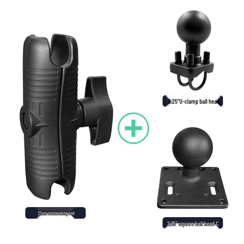 Forklift Dock: Heavy Duty VESA 2.25" Data Terminal Mount with 1233mm Round Tube Clamp