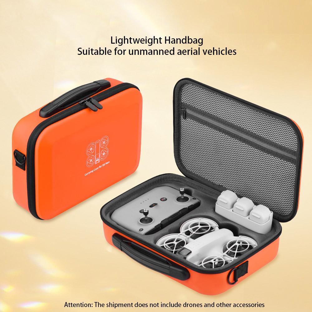 For DJI NEO Drones Carrying Case PU Shockproof Hard Travel Storage Bag Waterproof Protective Case Drone ControllerAccessories