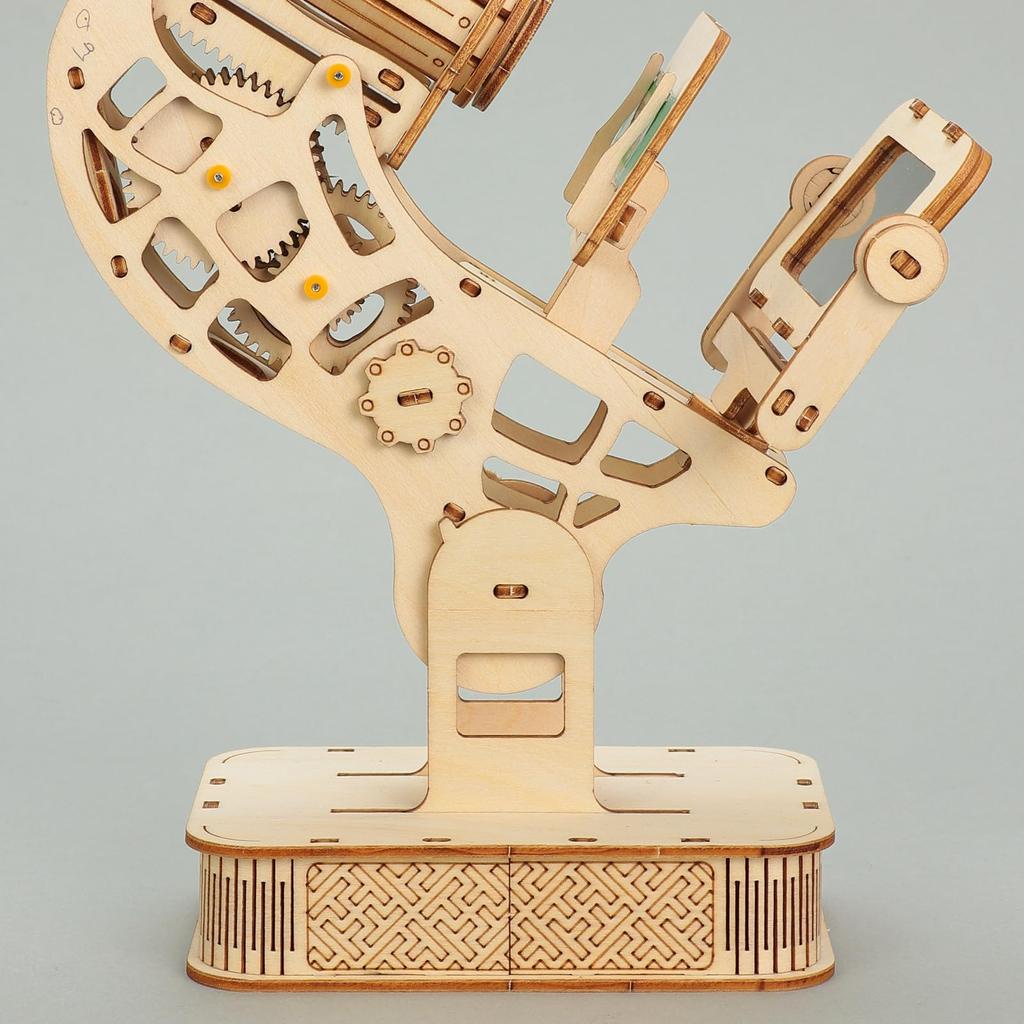Artec Wooden Microscope Craft Kit 58430 Craft Hobby Craft Miscellaneous Toy Learning Science Wood Assembly Free Elementary School Summer Vacation