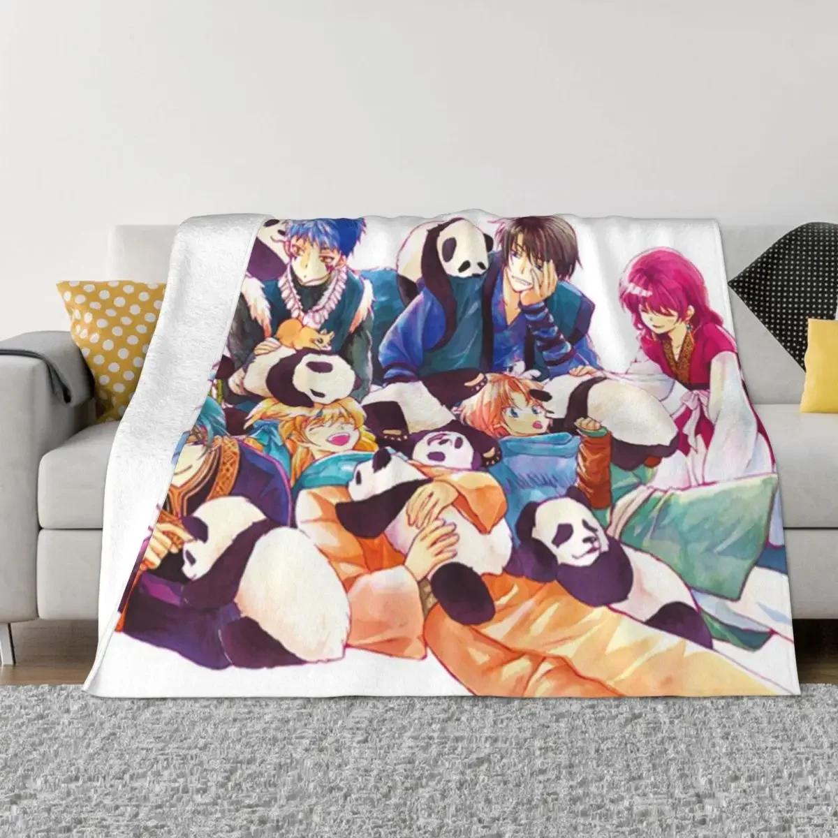 Akatsuki no Yona Yona of the Dawn The Dark Dragon and the Happy Hungry Bunch Anime Throw Blanket Blankets For Baby 75x90cm