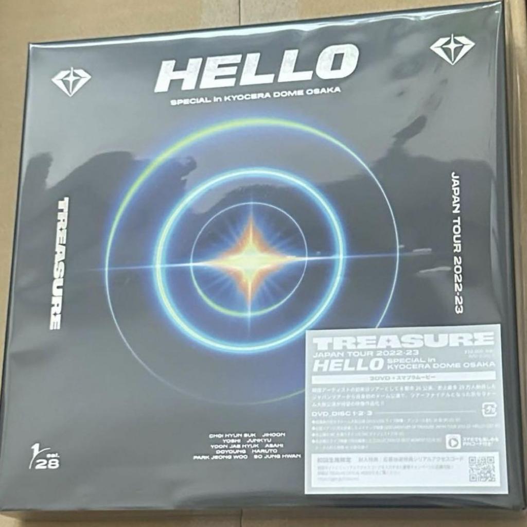 [USED] TREASURE Kyocera DVD HELLO First Press Edition