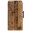 Wall Mounted Cabinet Reclaimed Wood Look 60 X 31.5 X 60 Cm Particleboard