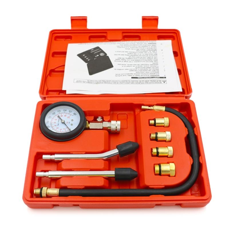 Petrol Engine Cylinder Compression Tester Automobile Tool 0-300PSI Tester