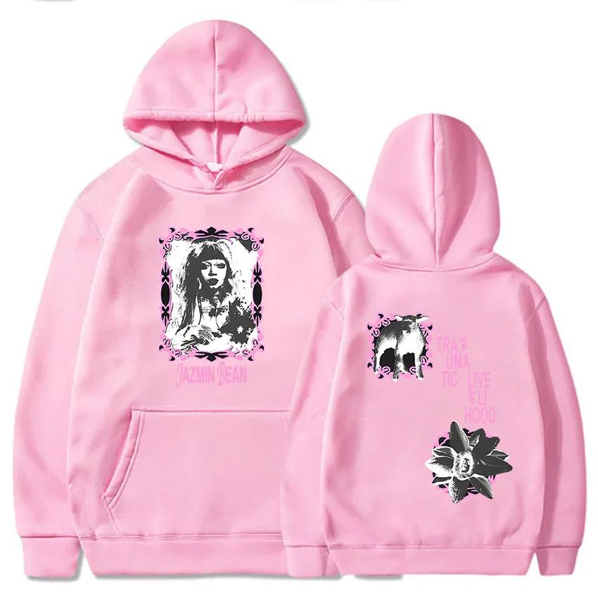 Graphic Clothes Jazmin-Bean  The Traumatic Livelihood Tour Hoodies Aesthetic Printing Sweatshirt Hooded Pullover
