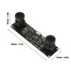 1 Million Pixels 72 degrees  Wide Angle Lens USB Camera Module with OV9732 Chip