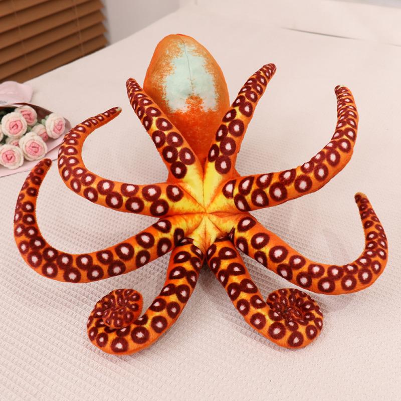 Schattig Levensechte Octopus Pluche Speelgoed Zacht Gevuld Zee Dieren Speelgoed Simulatie Octopus Pluche Speeltje Cadeau Voor Kinderen