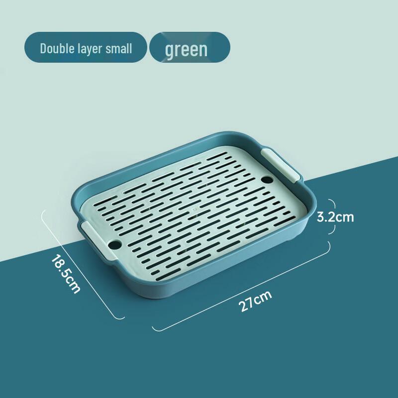 Креативный двухъярусный поддон для слива