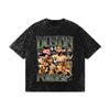 T-shirt Dustin Poirier Snow Wash: Grafica Vintage, MMA, UFC