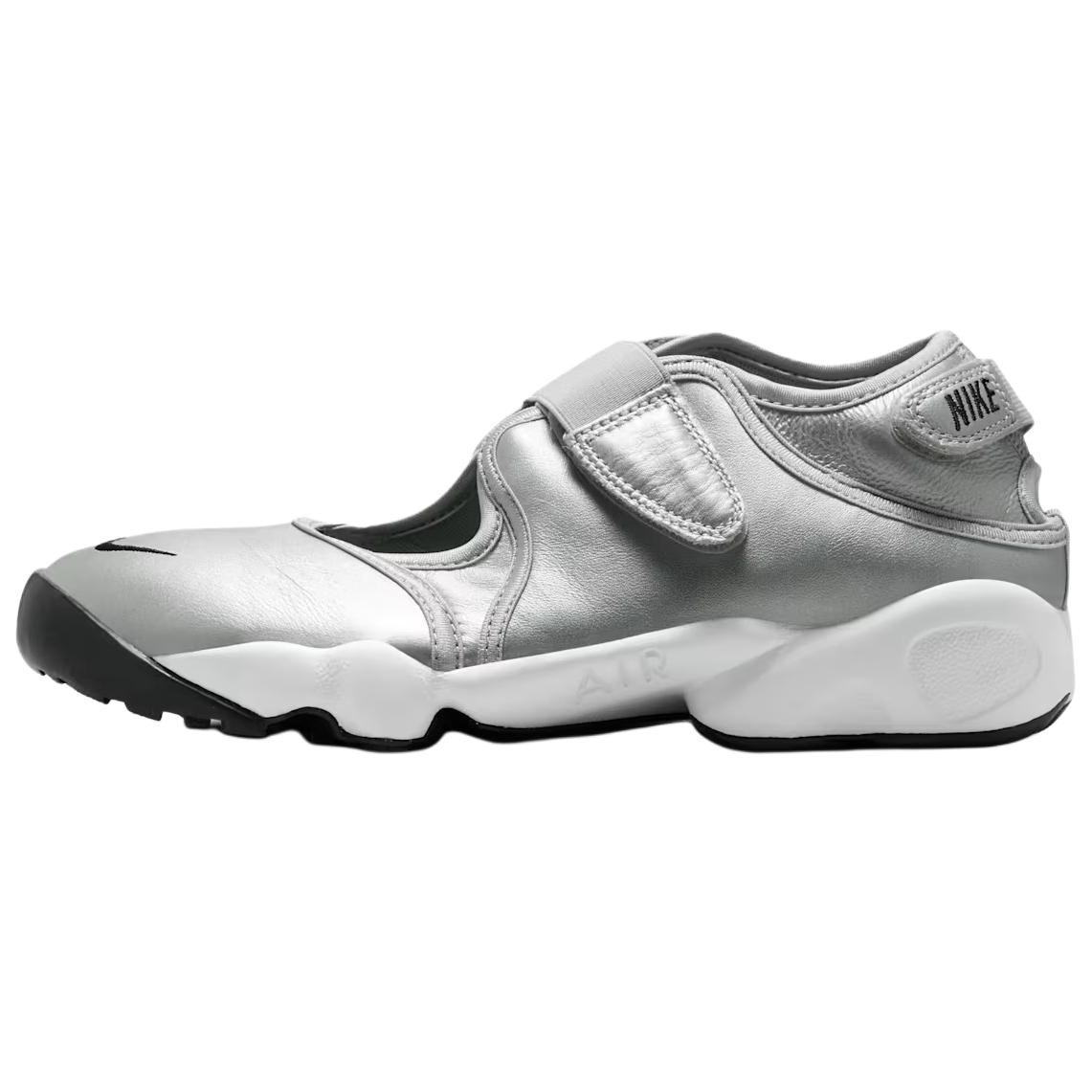 (WMNS) Nike Air Rift Leather Metallic Silver Women s HM5737-003 EU 36.5